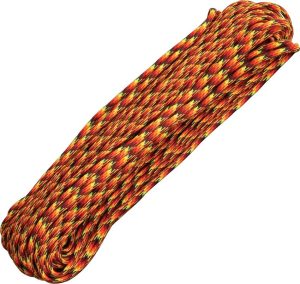 Atwood Rope MFG Parachute Cord Fireball 100 ft - Nylon