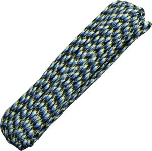Atwood Rope MFG Parachute Cord Blue Snake 100 ft