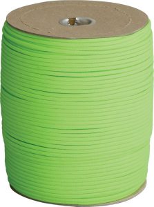 Atwood Rope MFG Parachute Cord Neon Green 1000ft 550lb