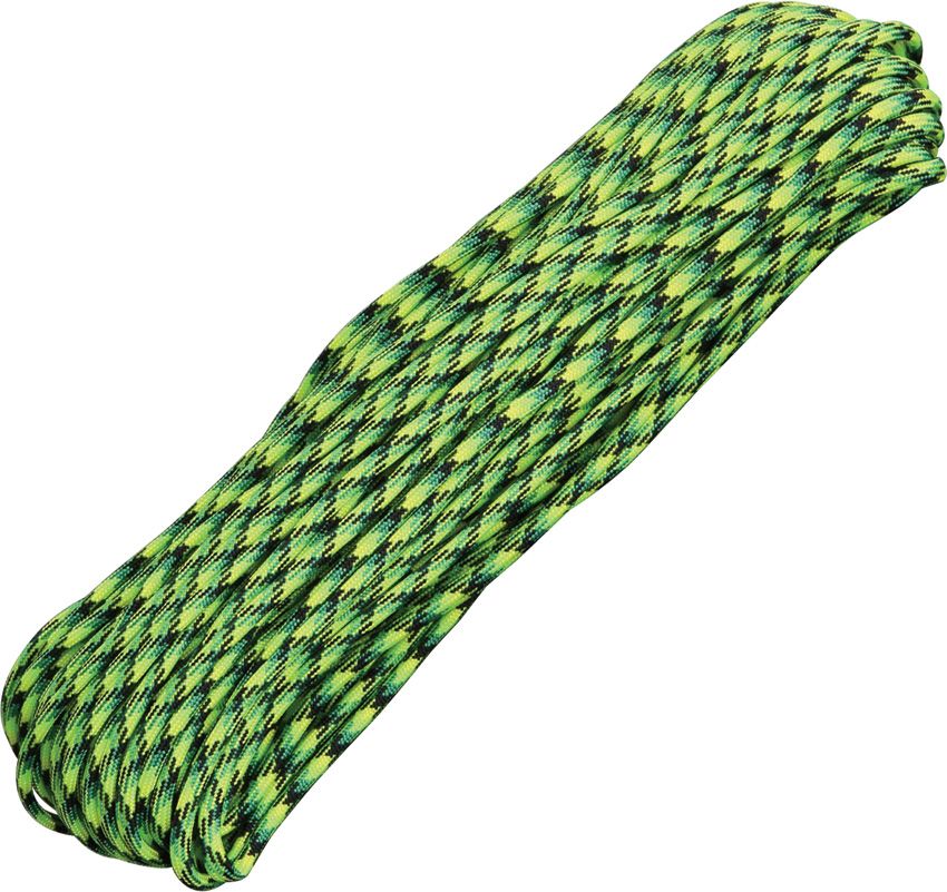 Atwood Rope MFG Parachute Cord Gecko 100 ft 550 lbs Nylon