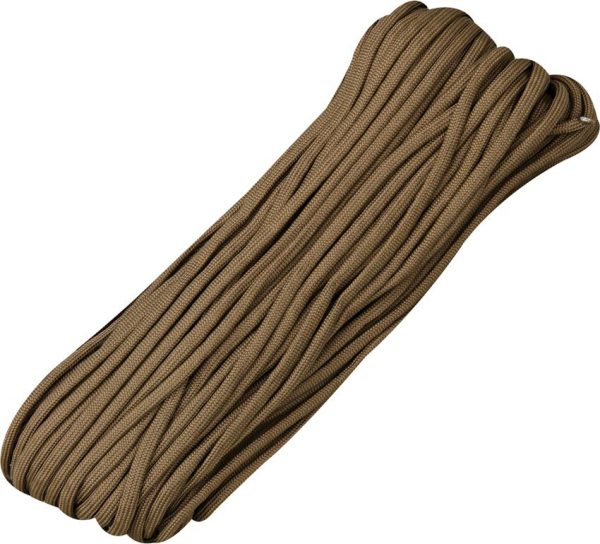 Marbles Parachute Cord 550lb Brown 100 ft