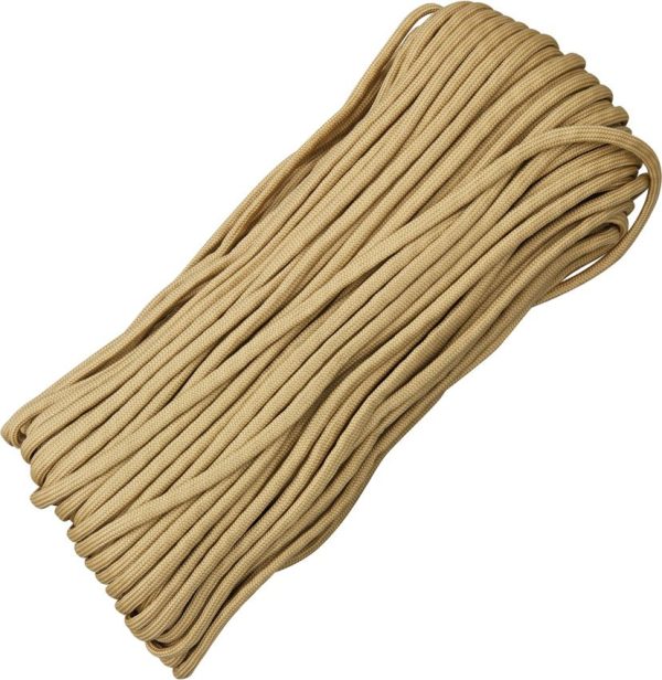 Marbles Parachute Cord 550lb Desert Tan 100 ft