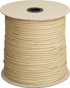 Marbles Parachute Cord Desert Tan 1000ft 550lb Survival Rope