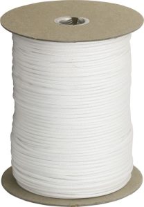 Marbles Parachute Cord White 1000 Ft 550lb Nylon Rope