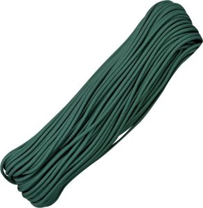 Marbles Parachute Cord 550lb Hunter Green 100 ft