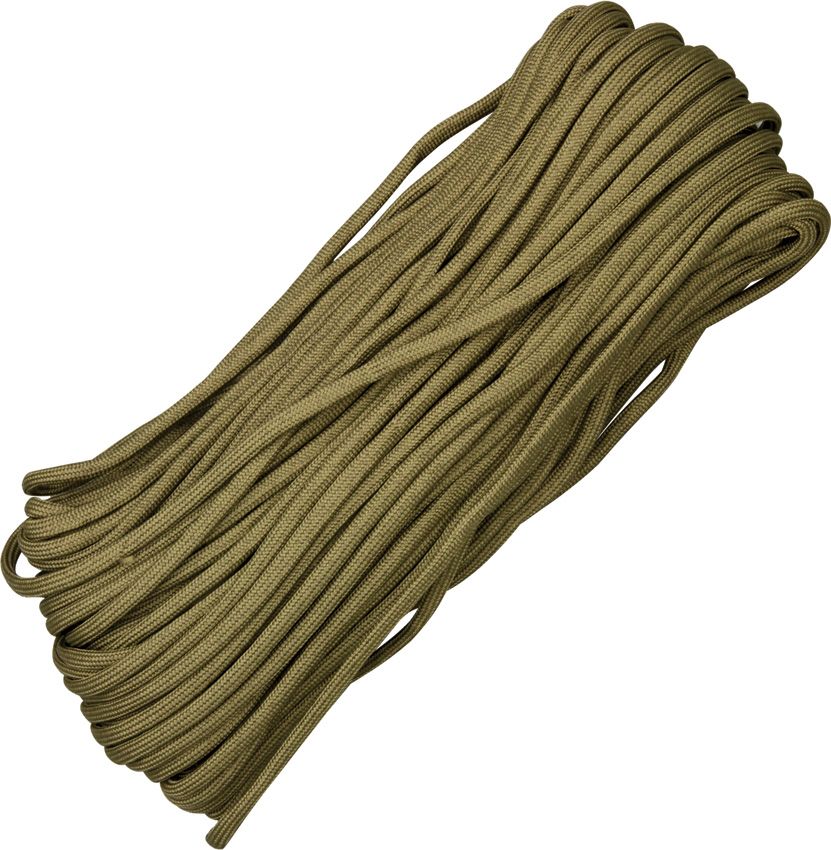 Marbles Parachute Cord Coyote 100 ft 550 lbs