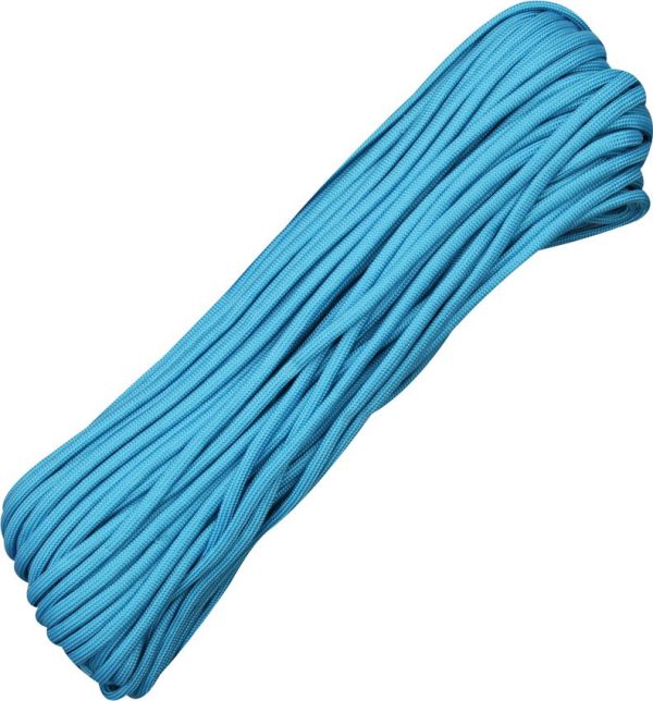 Marbles Parachute Cord 550lb Neon Turquoise 100 ft