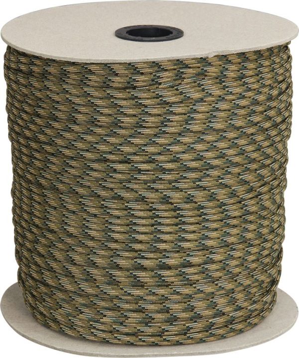 Marbles Parachute Cord Multicam 1000ft Nylon Rope 550lb