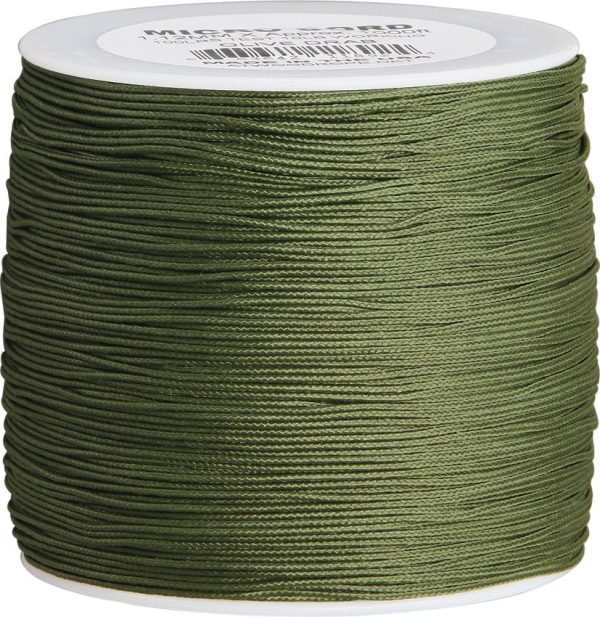 Atwood Rope MFG Micro Cord Olive 1.18mm - 1000 ft