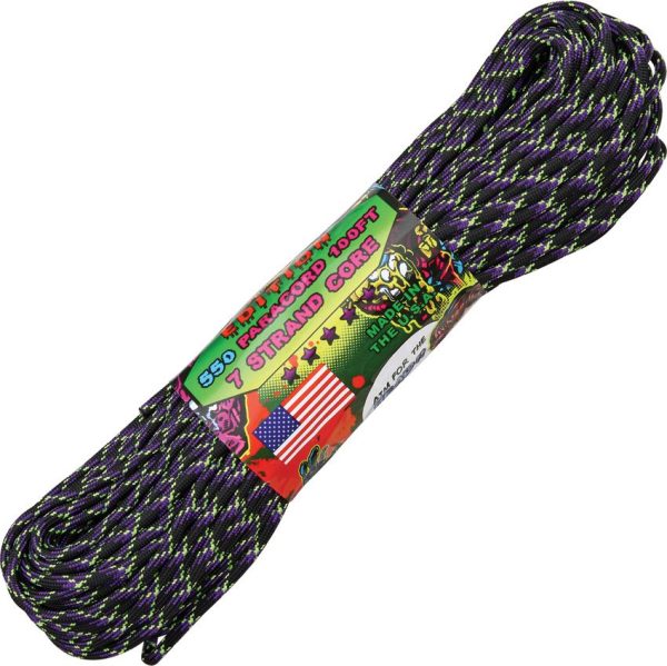 Atwood Rope MFG Parachute Cord Undead Zombie 550lb