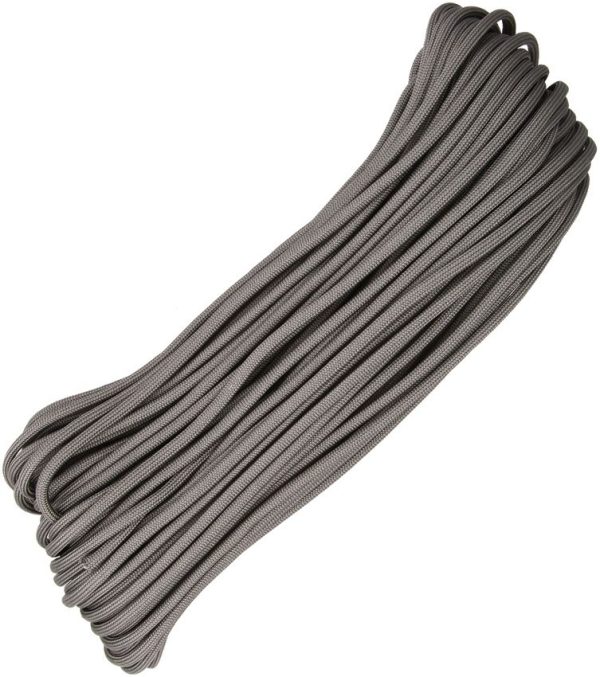 Atwood Rope MFG Parachute Cord Graphite 550lb - 100ft