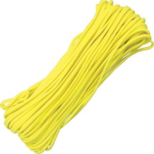 RG108H.jpg Atwood Rope MFG Parachute Cord Yellow 550lb - 100ft