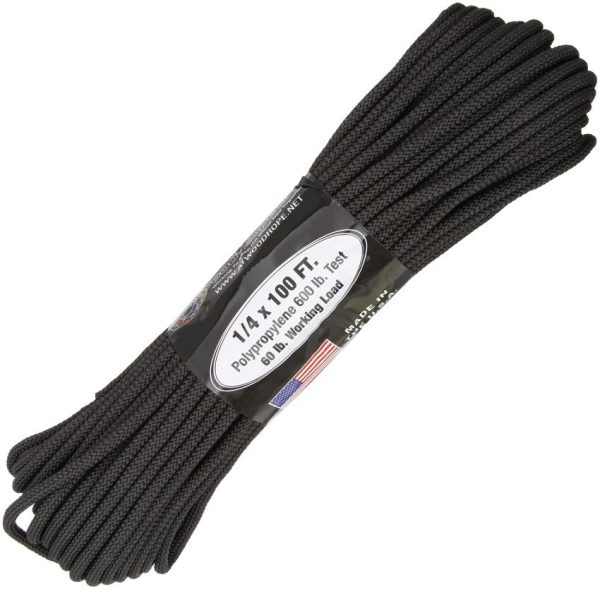Atwood Rope MFG Utility Rope Black Diamond Braid - 100ft