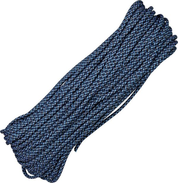 Atwood Rope MFG Parachute Cord Blue Speck - 100 ft