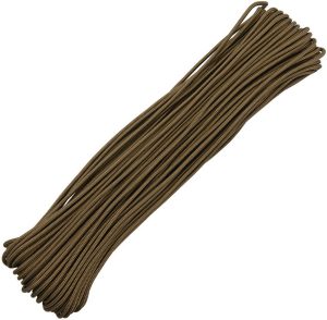 Atwood Rope MFG Tactical Paracord Coyote Brown 100ft