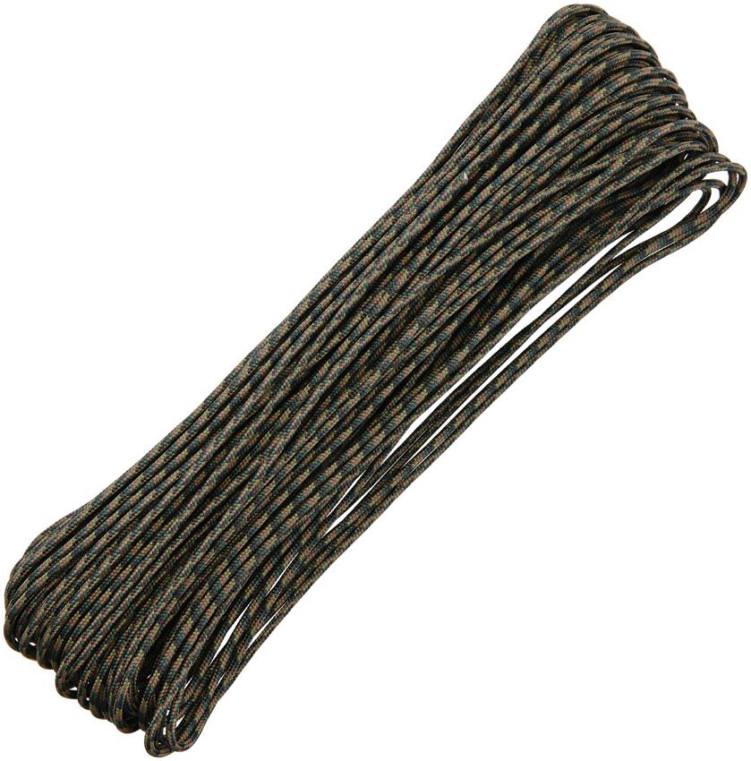 Atwood Rope MFG Tactical Paracord Woodland Camo 100 ft