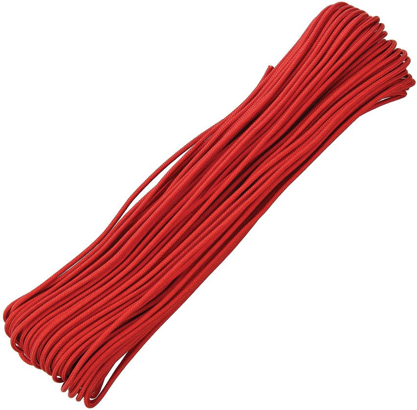 Atwood Rope MFG Tactical Paracord Red 100 ft Hank