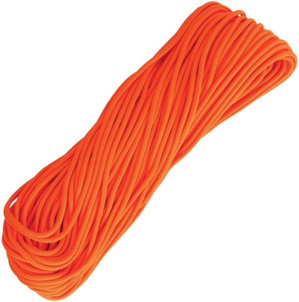 Marbles 325 Paracord Neon Orange 100ft