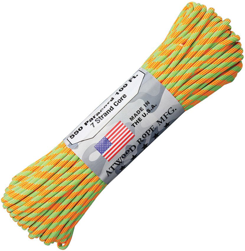 Atwood Rope MFG 550 Paracord Crush 100 ft Hank