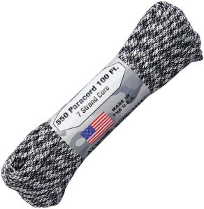 Atwood Rope MFG 550 Parachute Cord Rorschach 100 ft