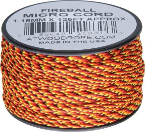 RG1262.jpg Atwood Rope MFG Micro Cord 125ft Fireball