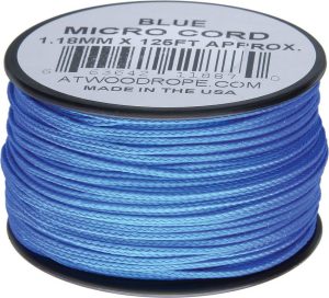 RG1268.jpg Atwood Rope MFG Micro Cord 125ft Blue Nylon