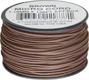 RG1273.jpg Atwood Rope MFG Micro Cord 125ft Brown Nylon
