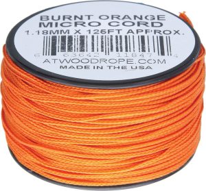 RG1288.jpg Atwood Rope MFG Micro Cord 125ft Burnt Orange