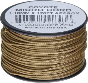 RG1290.jpg Atwood Rope MFG Micro Cord 125ft Coyote
