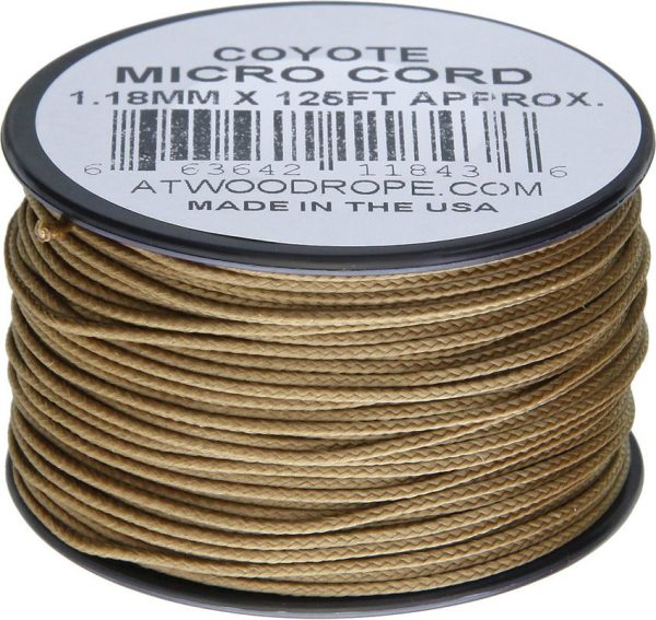 RG1290.jpg Atwood Rope MFG Micro Cord 125ft Coyote