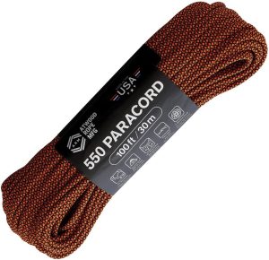 Atwood Rope MFG 550 Paracord Diamond Black/Orange