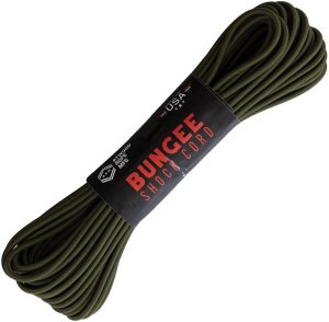 Atwood Rope MFG Bungee Shock Cord 5/32in 50ft OD Green