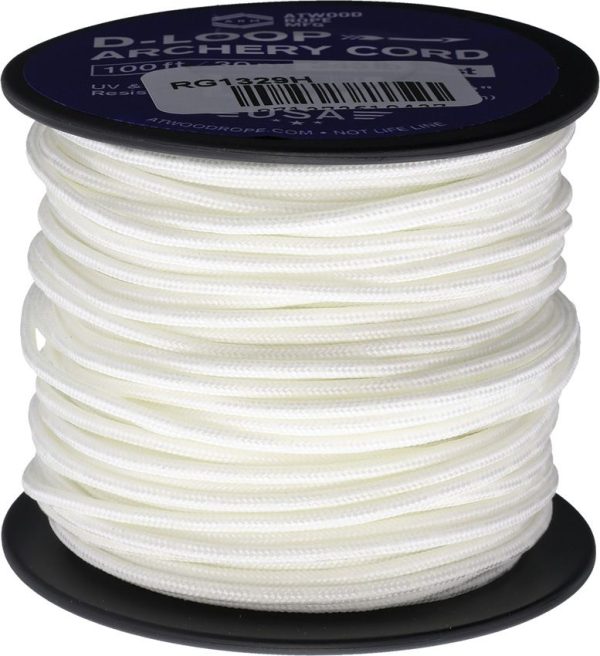 Atwood Rope MFG D-Loop Cord White Glow 100ft