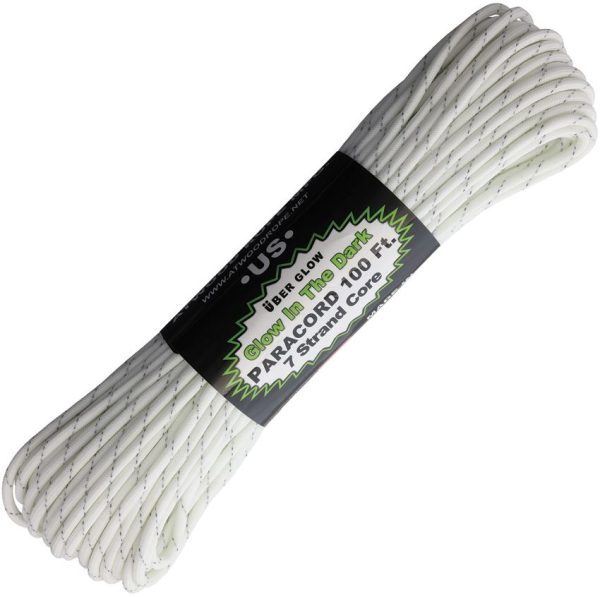 Atwood Rope MFG 550 Paracord Reflective Glow 100ft