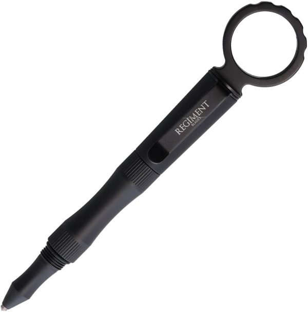Regiment Blades Combatives Pen - Aluminum Black