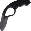 RGBLVNM.jpg Regiment Blades Low Viz Fixed Blade - Black G10