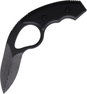 Regiment Blades Low Viz Fixed Blade - Black G10