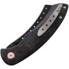 Red Horse Hell Razor Linerlock Marble Carbon S35VN