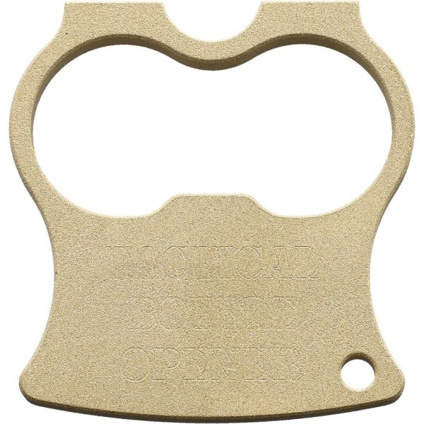 Red Horse Bad Apple Bottle Opener Brass