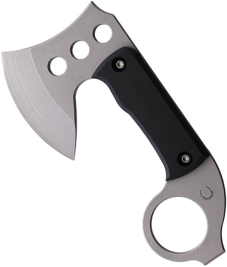Red Horse Knife Works Karamahawk G10 6" D2 Steel Axe Black G10