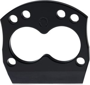 Red Horse Punchers Chance Ice Scraper Fixed Blade D2 Black