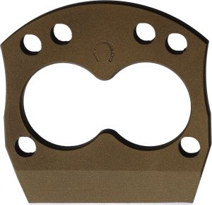 Red Horse Knife Works Punchers Chance Ice Scraper D2 Bronze Fixed