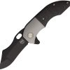 Red Horse War Pig Framelock S35VN Black Folding Knife USA