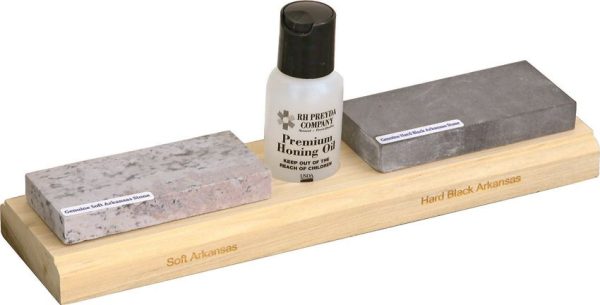 RH Preyda Sportsman 2 Stone Honing Set - Arkansas Stones