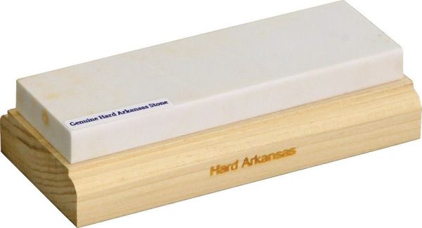 RH Preyda Mounted Hard Arkansas Stone Whetstone