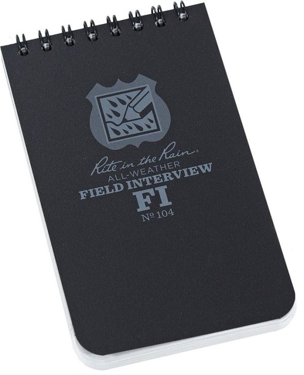 Rite in the Rain Field Interview Police 3x5 Notebook