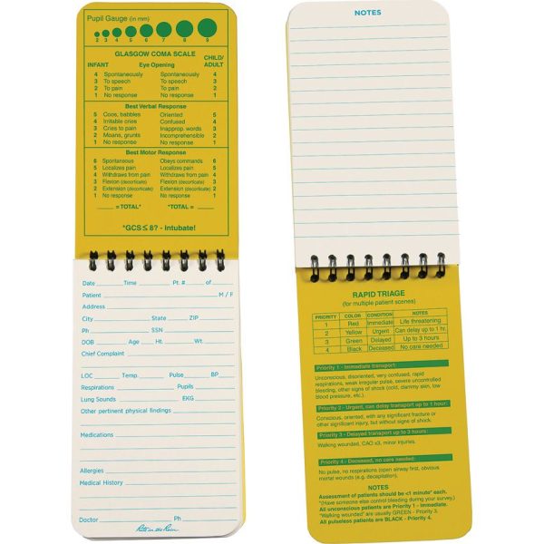 Rite in the Rain EMS Vital Stats 3x5 Notebook