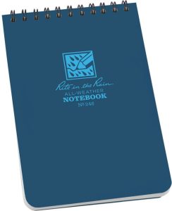 RITR246.jpg Rite in the Rain Spiral Notebook 4x6 - Blue