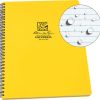 RITR373MX.jpg Rite in the Rain Side Spiral Notebook 8.75 x 11 Yellow