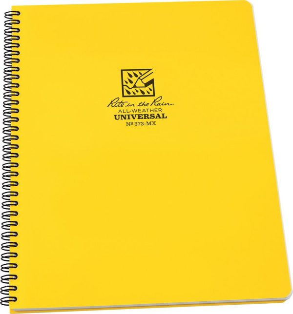 RITR373MX_add_06.jpg Rite in the Rain Side Spiral Notebook 8.75 x 11 Yellow